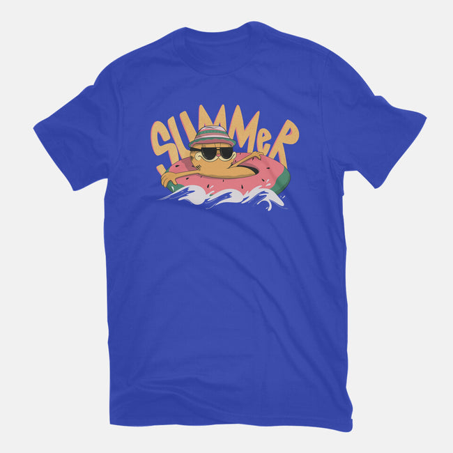 Summer Cat-Mens-Premium-Tee-OnlyColorsDesigns