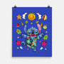 Ohana Stitch Summer-None-Matte-Poster-JamesQJO