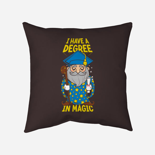 A Degree In Magic-None-Removable Cover w Insert-Throw Pillow-krisren28