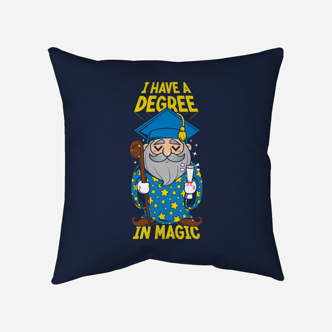 A Degree In Magic-None-Removable Cover w Insert-Throw Pillow-krisren28