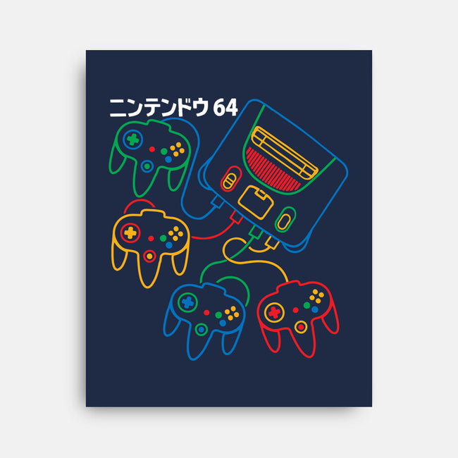Retro N64-None-Stretched-Canvas-dalethesk8er