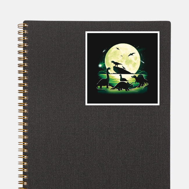 Jurassic Animals-None-Glossy-Sticker-Vallina84