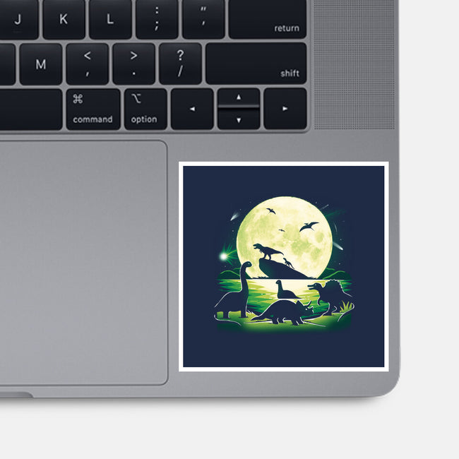 Jurassic Animals-None-Glossy-Sticker-Vallina84