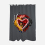 Love In Crime-None-Polyester-Shower Curtain-spoilerinc