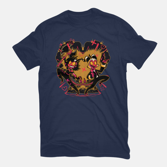 Hell Couple Animation-Youth-Basic-Tee-Studio Mootant