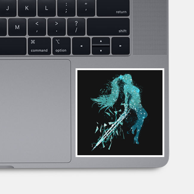 Project Eve Stellar Blade-None-Glossy-Sticker-rocketman_art
