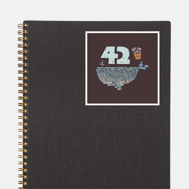 Not Again-None-Glossy-Sticker-kg07