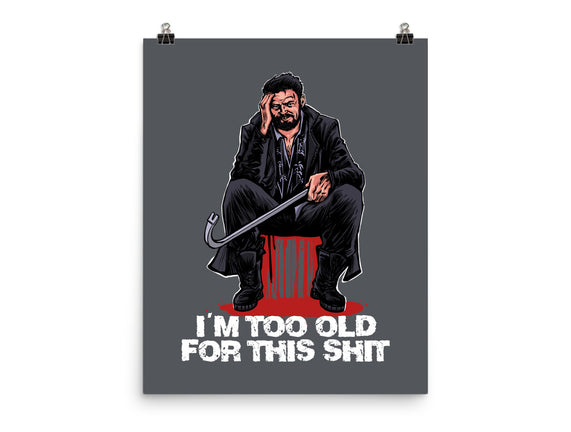 Butcher Is Too Old