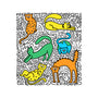 Kitty Haring-None-Removable Cover w Insert-Throw Pillow-estudiofitas