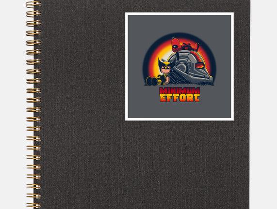 Minimum Effort