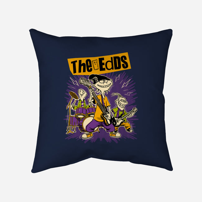 Cartoon Rock Band-None-Removable Cover w Insert-Throw Pillow-Studio Mootant