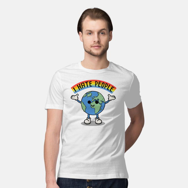 Earth Hates People-Mens-Premium-Tee-Melonseta