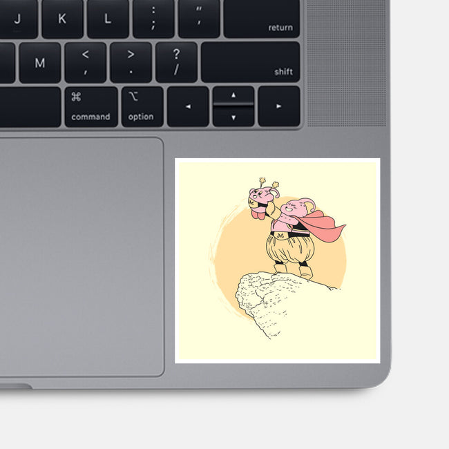Prince Kirbuu-None-Glossy-Sticker-naomori