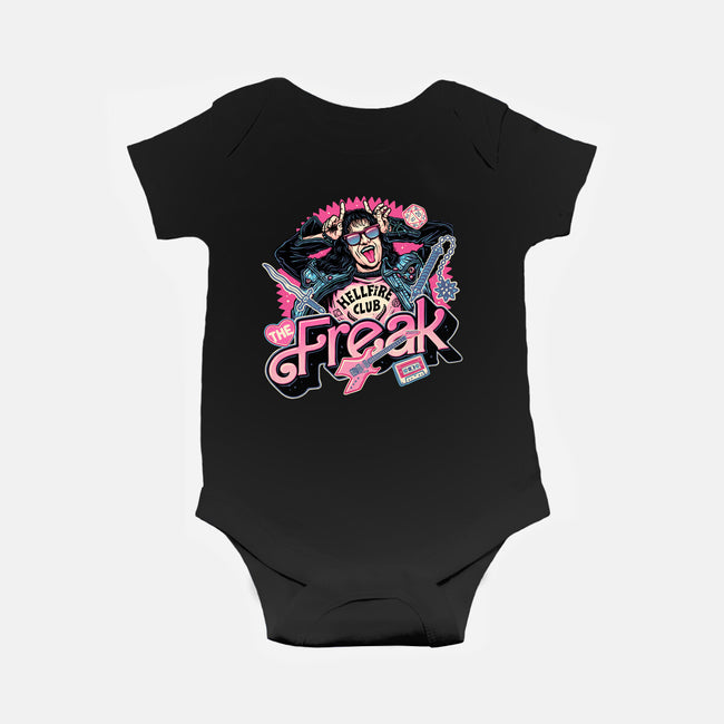 The Freak-Baby-Basic-Onesie-glitchygorilla