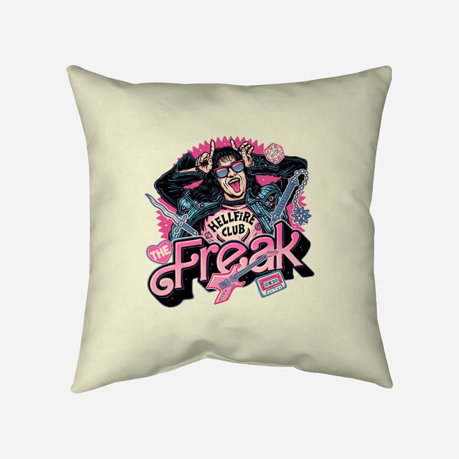 The Freak-None-Removable Cover w Insert-Throw Pillow-glitchygorilla
