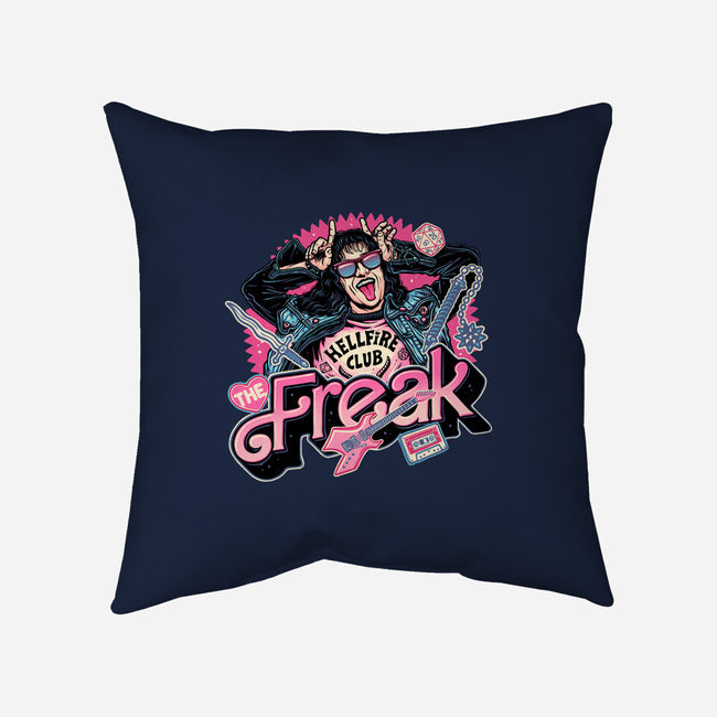 The Freak-None-Removable Cover w Insert-Throw Pillow-glitchygorilla
