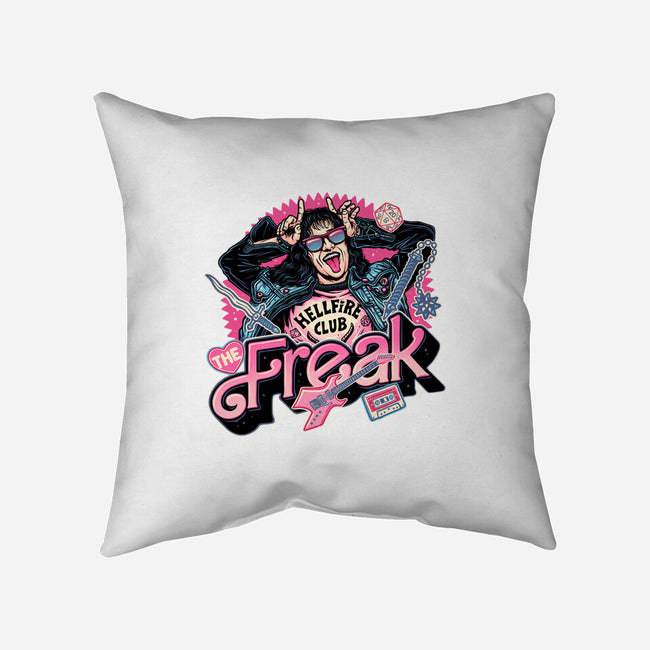 The Freak-None-Removable Cover w Insert-Throw Pillow-glitchygorilla