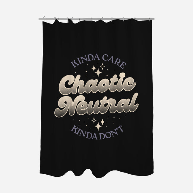 Kinda Care Kinda Don't-None-Polyester-Shower Curtain-koalastudio