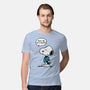 Dogtor Leonard McSnoop-Mens-Premium-Tee-DrMonekers