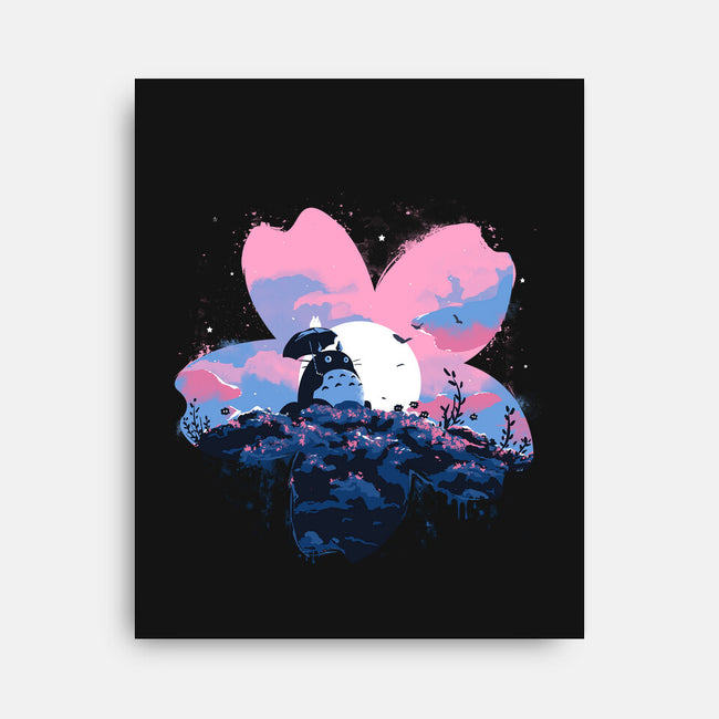 Sakura Spirit-None-Stretched-Canvas-IKILO