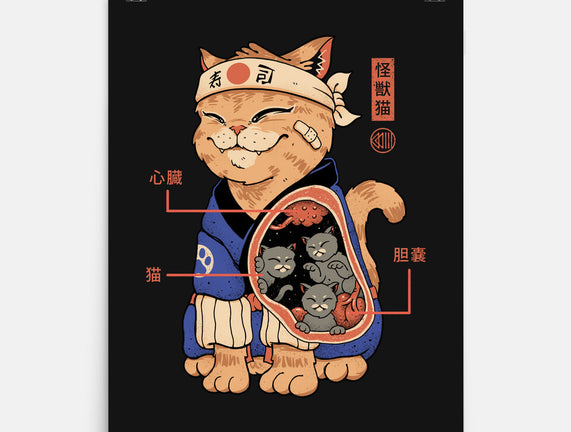 X-Ray Kaiju Cat
