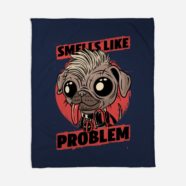 Dead Cute Dog Hero-None-Fleece-Blanket-Studio Mootant