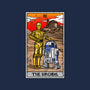 The Droids Tarot-Womens-Fitted-Tee-drbutler