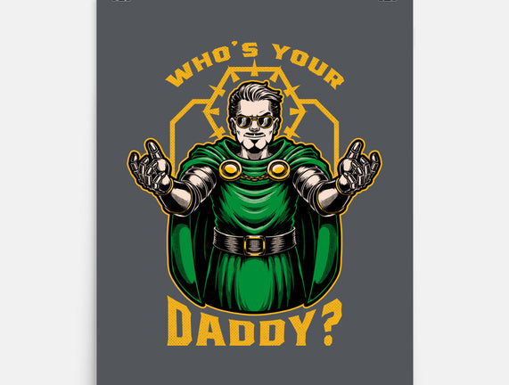 Doom Daddy Comic Villain