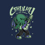 Cthulhu Guitar Comic-Womens-V-Neck-Tee-Studio Mootant