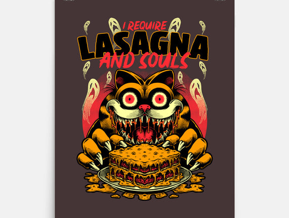 Creepy Cat Lasagna