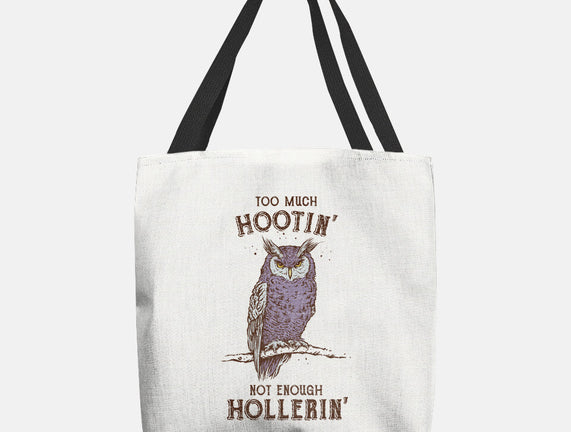 Too Much Hootin