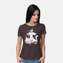 Magic Cat-Womens-Basic-Tee-yumie