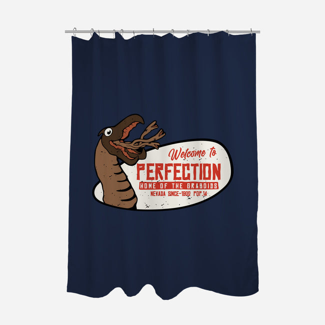 Welcome To The Perfection-None-Polyester-Shower Curtain-Melonseta