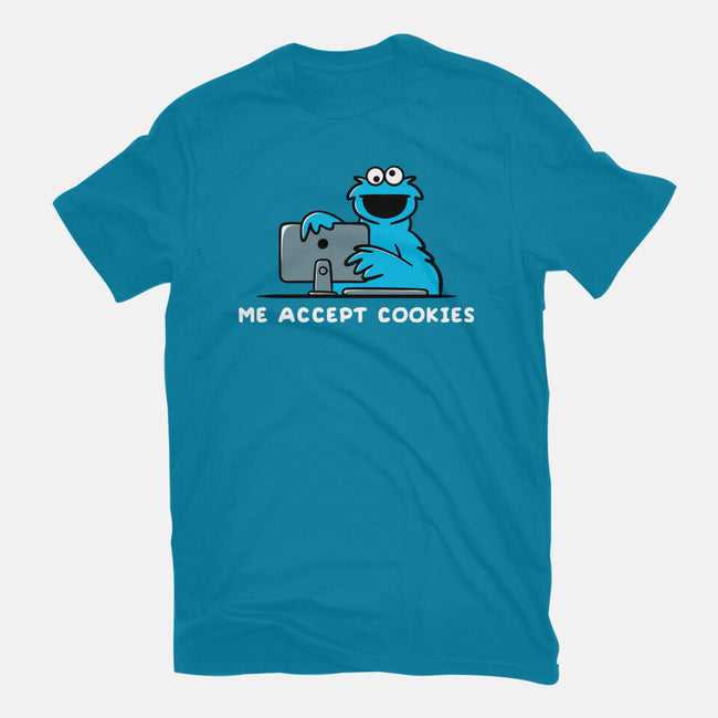 Me Accept Cookies-Mens-Basic-Tee-damglynn