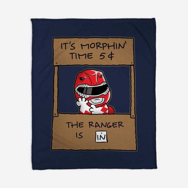 Ranger Help-None-Fleece-Blanket-Barbadifuoco