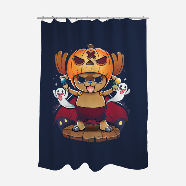 Halloween Cute Deer-None-Polyester-Shower Curtain-Vallina84