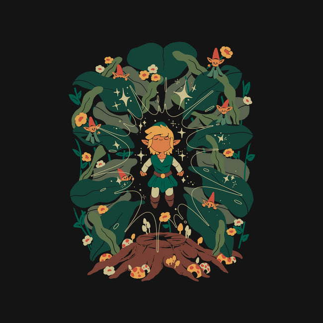 Minish Boy And Gnomes-Mens-Basic-Tee-ilustrata