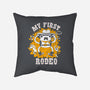 My First Rodeo-None-Removable Cover w Insert-Throw Pillow-8BitHobo