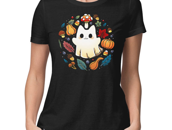 Kitten Ghost Autumn