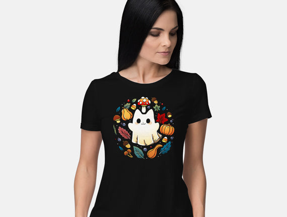 Kitten Ghost Autumn
