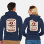 Immersive Mental World Coffee Crest-Unisex-Zip-Up-Sweatshirt-LAGELANTEE