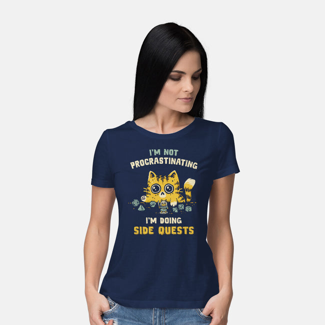 I'm Doing Side Quests-Womens-Basic-Tee-kg07