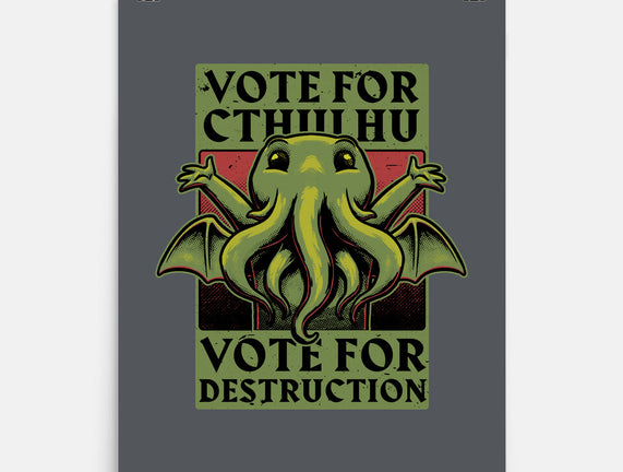 Vote Cthulhu Destruction