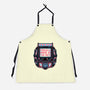 80s Arcade-Unisex-Kitchen-Apron-glitchygorilla