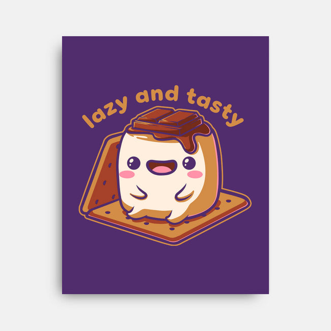 Cute Smore Tasty-None-Stretched-Canvas-Studio Mootant