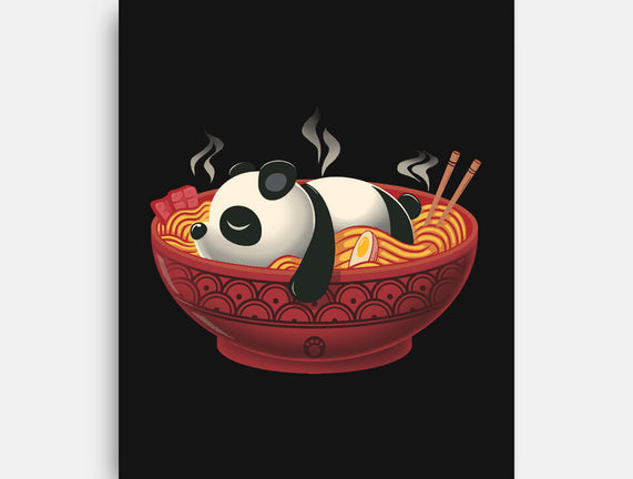 Sleepy Ramen Panda