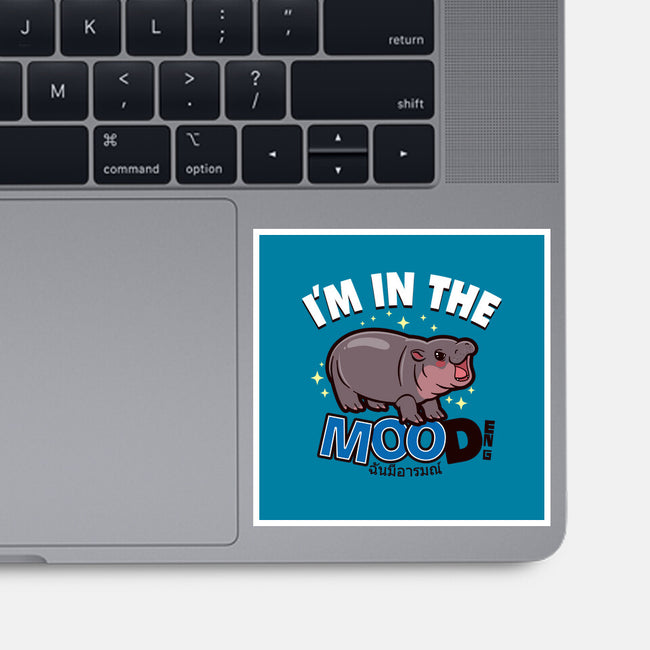 I'm In The MOOd-None-Glossy-Sticker-Boggs Nicolas