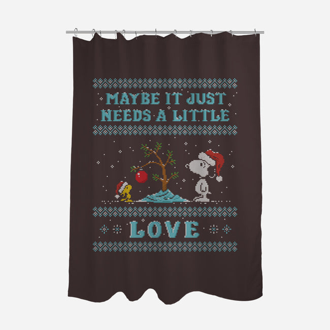 Maybe It Just Needs Love-None-Polyester-Shower Curtain-kg07