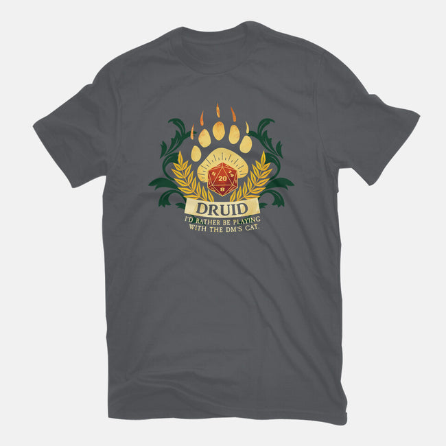 Druid D20-Womens-Basic-Tee-D20 Tees