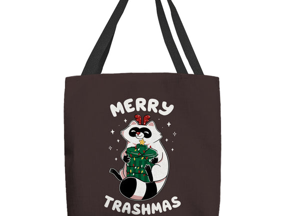Merry Trashmas Xmas Raccoon